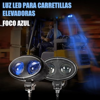 Foto 3 | Foto 3 | Luz Led Lab.g De Seguridad Faro Universal Montacargas Negro