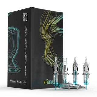 Foto 1 | Foto 1 | Agujas De Cartucho De Tatuaje Stigma Aquamarine Knight #10(11rl) - Venta Internacional.