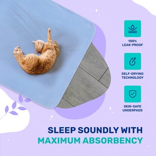 Foto 2 | Foto 2 | Protectores De Cama Para Incontinencia Hearth & Harbor Lavables 34x36 Cm Paquete De 12 - Venta Internacional.