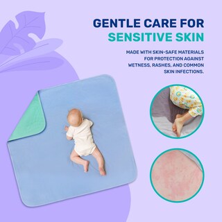 Foto 7 | Foto 7 | Protectores De Cama Para Incontinencia Hearth & Harbor Lavables 34x36 Cm Paquete De 12 - Venta Internacional.