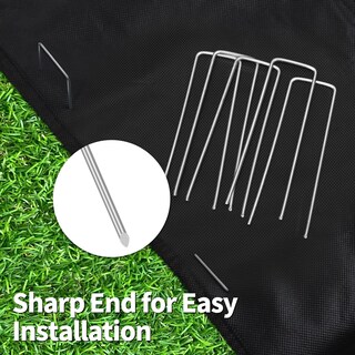 Foto 3 | Foto 3 | Grampas Para Jardín Cewor Paisajismo Paquete De 100 10 Cm Galvanizadas - Venta Internacional.