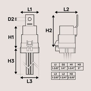 Foto 5 | Foto 5 | Kit De Relés True Mods 5 Pines 12v Estilo Bosch Impermeable 12v - Venta Internacional.