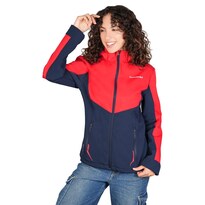 Chamarra Softshell Para Mujer Repelente Al Agua Greenlander Rojo