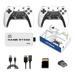 Foto 1 | Foto 1 | Consola Retro Game Stick 20000 Juegos Clásicos 4k Hdmi Incluye 2 Controles Inalámbricos