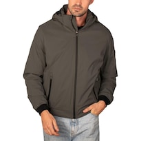 Chamarra Tipo Bomber Para Hombre Con Bolsillo Interno Greenlander Gris