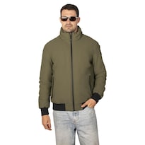Chamarra Bomber Para Hombre Con Bolsillos Greenlander Verde