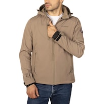 Chamarra Softshell Para Hombre Con Capucha Desmontable Greenlander Beige