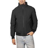 Chamarra Bomber Para Hombre Con Bolsillos Greenlander Negro