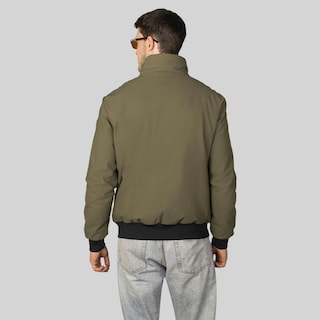 Foto 7 | Foto 7 | Chamarra Bomber Para Hombre Con Bolsillos Greenlander Verde