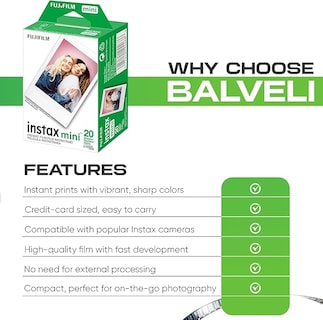 Foto 3 | Foto 3 | Película Instantánea Fujifilm Instax Mini 20 Hojas Para Mini 8 Y 9