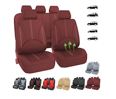 Fundas De Asiento Coche Color Marron