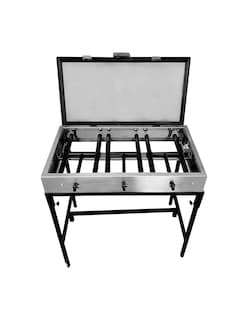 Foto 3 | Foto 3 | Plancha Comal 90x50 Mindejal Pla90x50 Acero Inoxidable Y Acero Negro Para Tacos