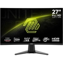 Monitor Gamer 27'' Msi Mag 276cxf 0.05ms 280 Hz Full Hd Rapid Va Hdmi 2.0b Displayport 1.4a Adaptive Sync Reacondicionado