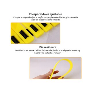 Foto 4 | Foto 4 | Entrenamiento De Fútbol Lab.g 12 Tableros + 12 Conos + 1 Escalera Amarillo