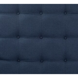 Foto 5 | Foto 5 | Cabecera Trinity Bruks Color Azul Marino Queen Size + Base Cama