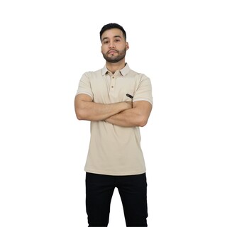 Foto 4 | Foto 4 | Playera Caballero Platini Dp7be Beige 1pz