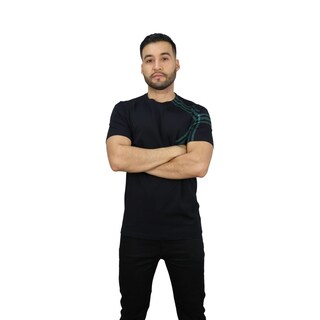 Foto 3 | Foto 3 | Playera Caballero Platini Dp17 Black 1 Pz