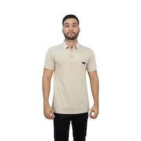 Playera Caballero Platini Dp7be Beige 1pz