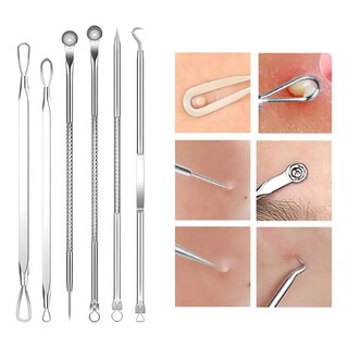 Foto 4 | Foto 4 | Kit Cuidado 15pc Acné Elimina Punto Negros Espinillas Eo Safe Imports Esi-22953 Plateado