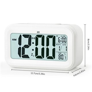 Foto 2 | Foto 2 | Despertador Digital Eo Safe Imports Esi-22843 Blanco