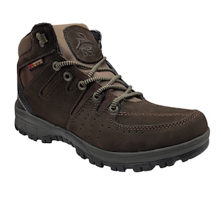 Foto 2 | Foto 2 | Zapato Outdoor Nh 350 Hombre Joven Piel Ligero Caminata Café