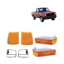 Biseles Con Cuartos Cromo Ranger 89 90 91 92 93 94 Depo