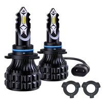 Kit De Faros Led Conector 9005 Eo Safe Imports Esi-22878 Negro