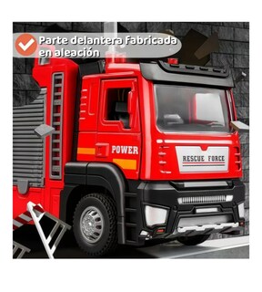 Foto 4 | Foto 4 | Juguete Infantil de Bomberos Rojo