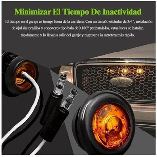 Foto 4 | Foto 4 | Plafones Lab.G Led Cromado para Camión Micro 12v 50 Piezas