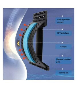 Foto 3 | Foto 3 | Camilla de Espalda Baja don Puntos de Acupresión Azul