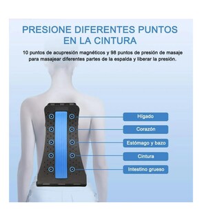 Foto 2 | Foto 2 | Camilla de Espalda Baja con Puntos de Acupresión Rosa