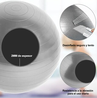 Foto 3 | Foto 3 | Pelota Xtellar de Ejercicio 65 cm con Bomba