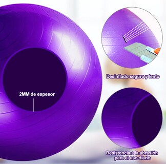 Foto 3 | Foto 3 | Pelota Xtellar de Ejercicio 65 cm con Bomba