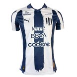 Jersey Puma Monterrey Femenil Aficionado Local Para Hombre Azul Acero
