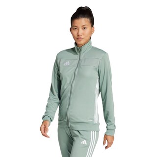 Foto 1 | Foto 1 | Chamarra De Training Tiro 25 Essentials Adidas Verde Mujer