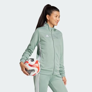 Foto 7 | Foto 7 | Chamarra De Training Tiro 25 Essentials Adidas Verde Mujer