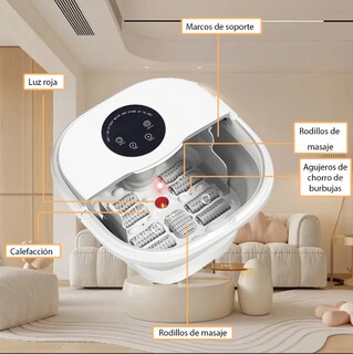 Foto 2 | Foto 2 | Spa De Pedicura Para Pies Modelo Blanco