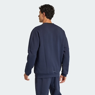 Foto 3 | Foto 3 | Sudadera Designed For Training Cuello Redondo Adidas Azul Hombre