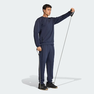 Foto 6 | Foto 6 | Sudadera Designed For Training Cuello Redondo Adidas Azul Hombre