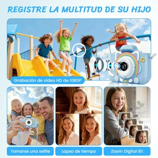 Foto 2 | Foto 2 | Juguete Lab.g Cámara Digital con 64gb Azul