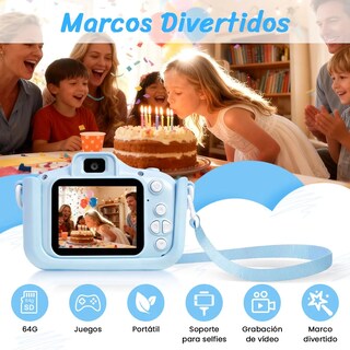 Foto 4 | Foto 4 | Juguete Lab.g Cámara Digital con 64gb Azul
