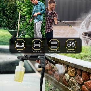 Foto 5 | Foto 5 | Hidrolavadora Lab.g Electrica 1400w 1600 Psi Alta Presion 127 v Amarilla