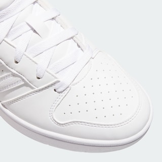 Foto 8 | Foto 8 | Tenis Hoops Mid Classic Adidas Blanco Unisex