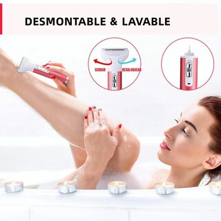 Foto 5 | Foto 5 | Depiladora Lab.g Facial Eléctrica Recargable para Mujer