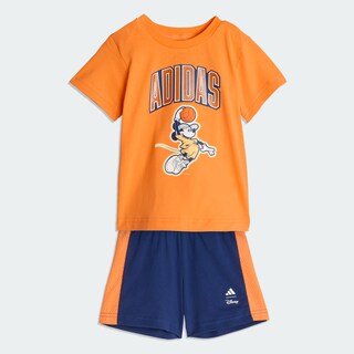 Foto 3 | Foto 3 | Conjunto De Playera Adidas Disney Mickey Mouse Adidas Naranja Niños