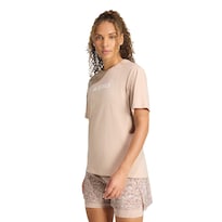 Playera Con Logo Terrex Classic Adidas Café Mujer
