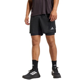 Foto 1 | Foto 1 | Shorts De Running Adi365 Essentials 2 En 1 Adidas Negro Hombre