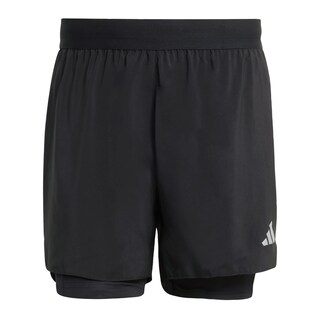 Foto 2 | Foto 2 | Shorts De Running Adi365 Essentials 2 En 1 Adidas Negro Hombre