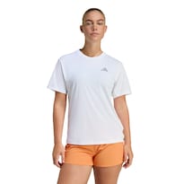 Playera De Running Adi365 Essentials Adidas Blanco Mujer