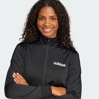 Foto 4 | Foto 4 | Conjunto Essentials Linear Shorts Adidas Negro Mujer